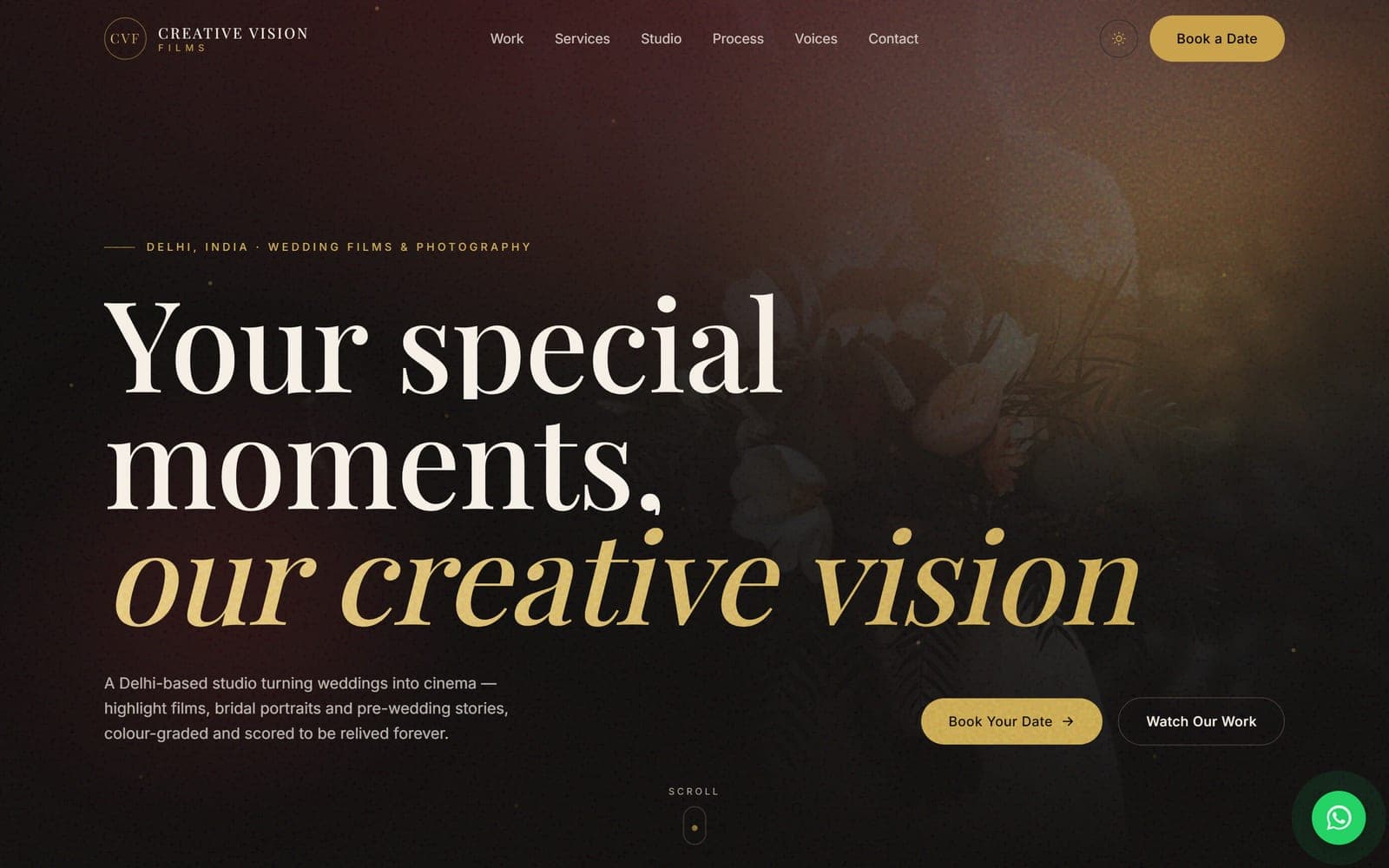 Creative Vision Films — screenshot