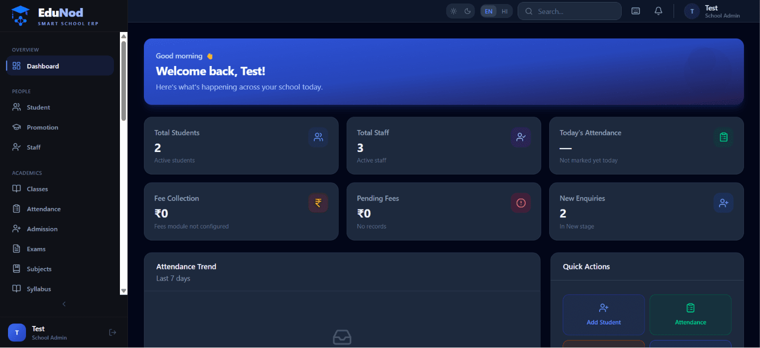 EduNod — screenshot